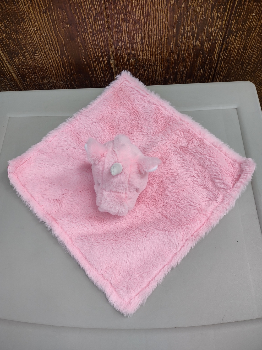 Parent's Choice pink unicorn lovey security blanket
